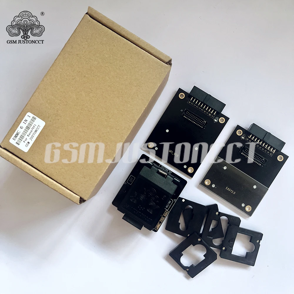 2026 NEW Emmc 6 IN 1 (221.254.162.186.153.169) Socket For Z3x Easy Jtag Plus / UfI Box