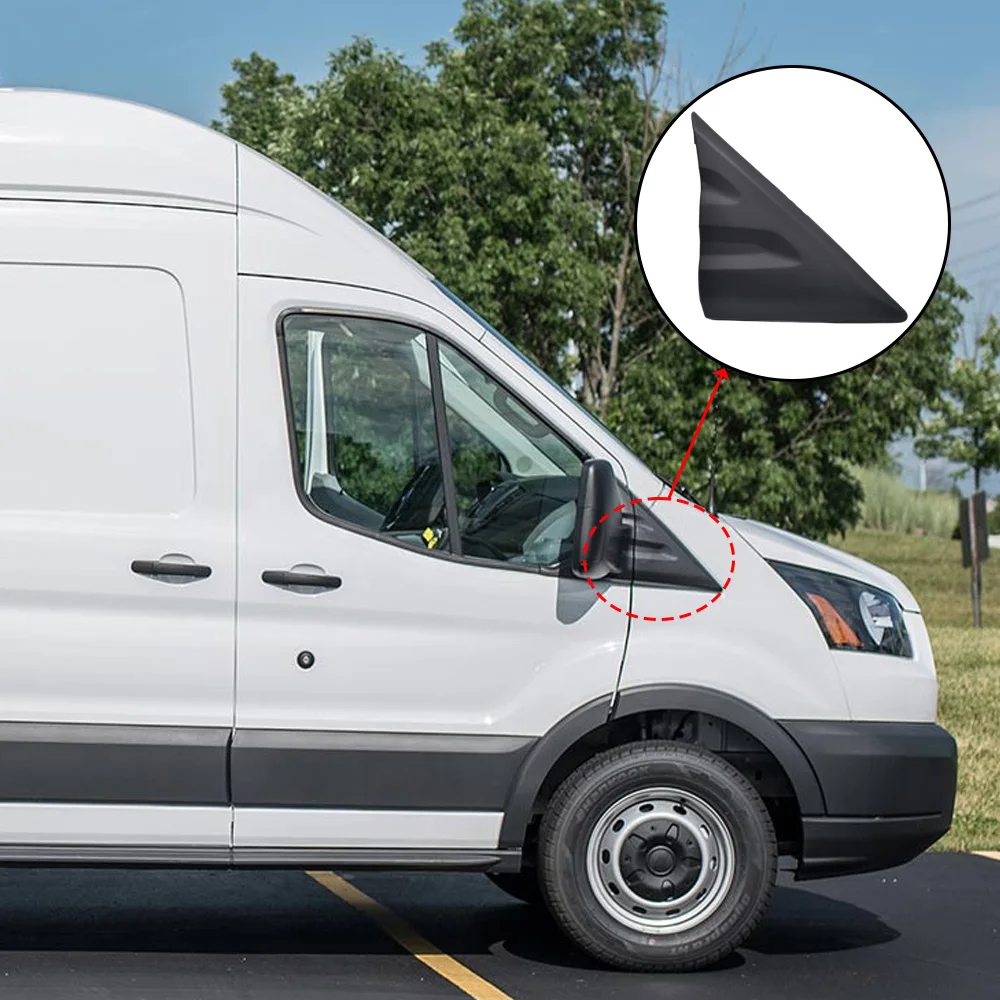 

Боковое зеркало заднего вида автомобиля, треугольная накладка, молдинг, угловая панель для Ford Transit 150 250 350 350HD 2015-2021 CK4Z-16004-CA