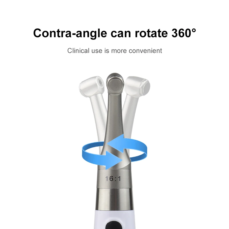 VV Dental High Quality 2 In 1 Endo Motor Built In Apex Locator Wireless Endodontic Treatment 16:1 Contra-Angle - view 4