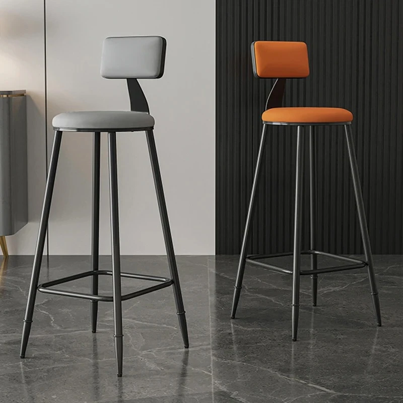 Lounge Fashion Bar Stool Nordic Luxury Designer Library Bar Stool Barber Ultralight