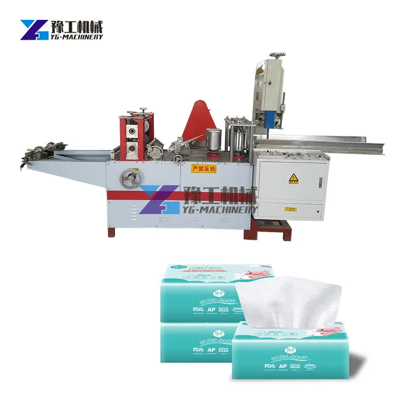 High Efficiency Equipment Embossed Napkin Folding Tissue Paper Napkin Making Machine Restaurant Napkin Machine