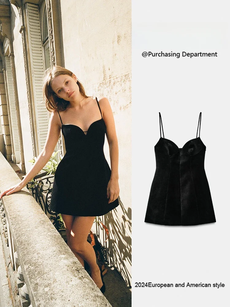 Fall 2025 New Women's ort Dr Gown Ele Strapl Flared Hemline Faionable Stage Costume Traditional Ethnic Sle