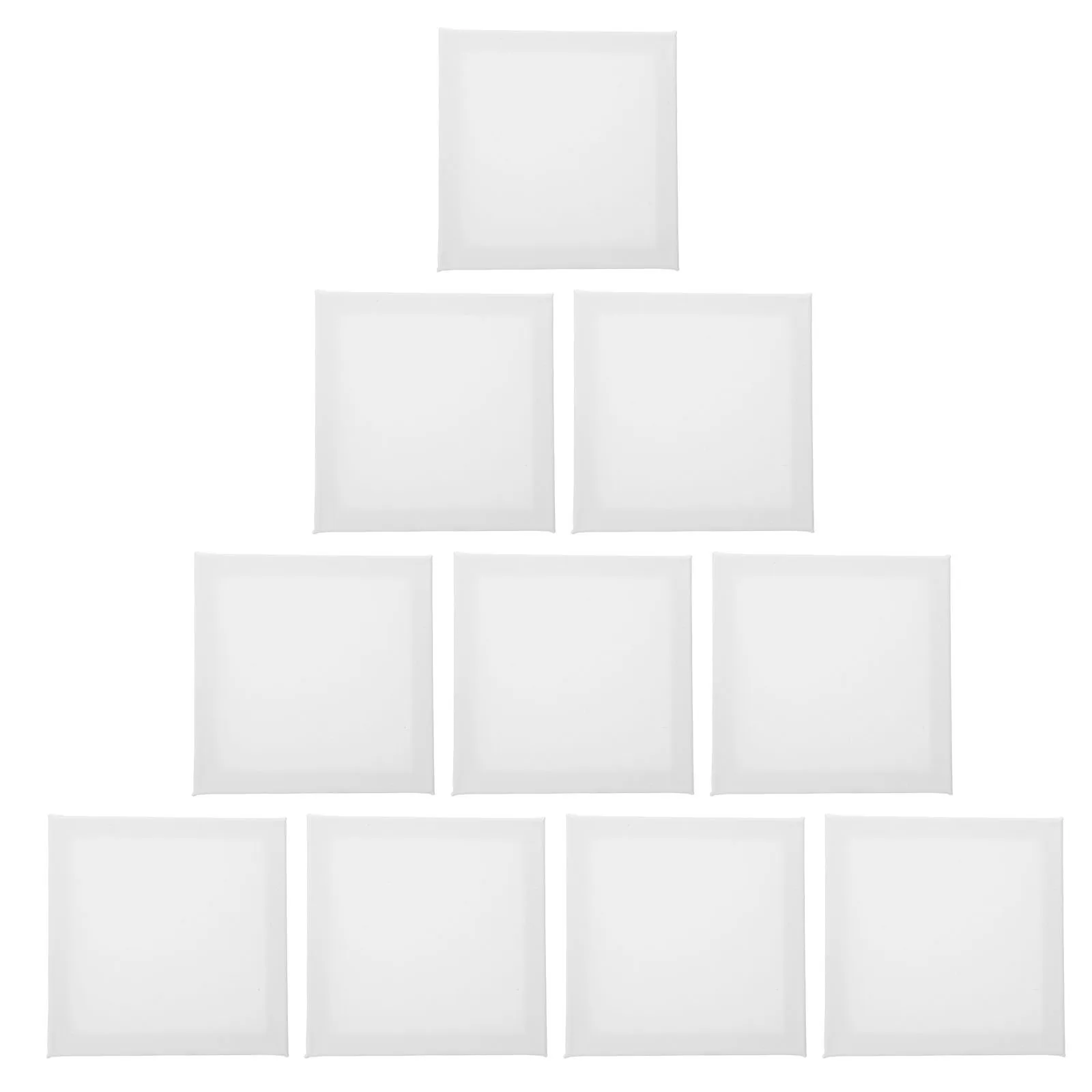 

10Pcs Canvas Frame 8x8 Oil Painting Wooden Stretched Canvas Board for Painting Adults DIY Art Project Home Studio Decor