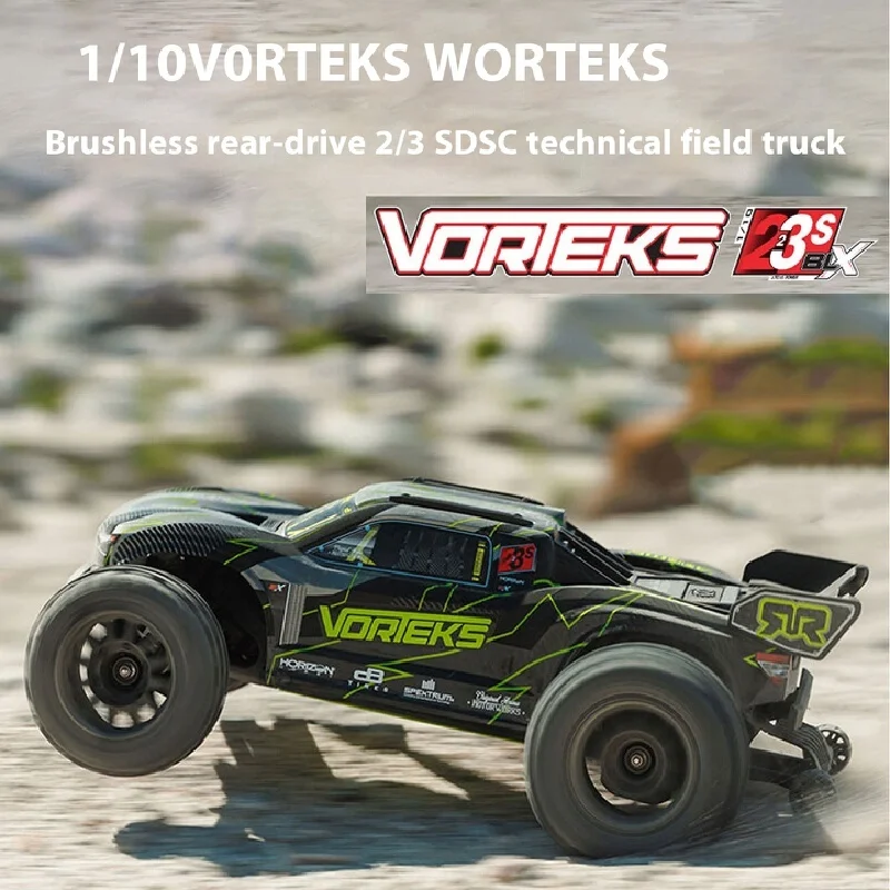 รถบังคับวิทยุ ARRMA VORTEKS 1/10 ขับเคลื่อนล้อหลังแบบไร้แปรงถ่าน สำหรับจำลองการขับขี่ออฟโรด ปีนป่าย ของขวัญ