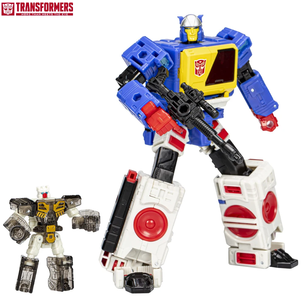 Transformers Toys Legacy Evolution Voyager Twincast and Autobot Rewind Toy 7-Inch Action Figures Ages 8 and Up