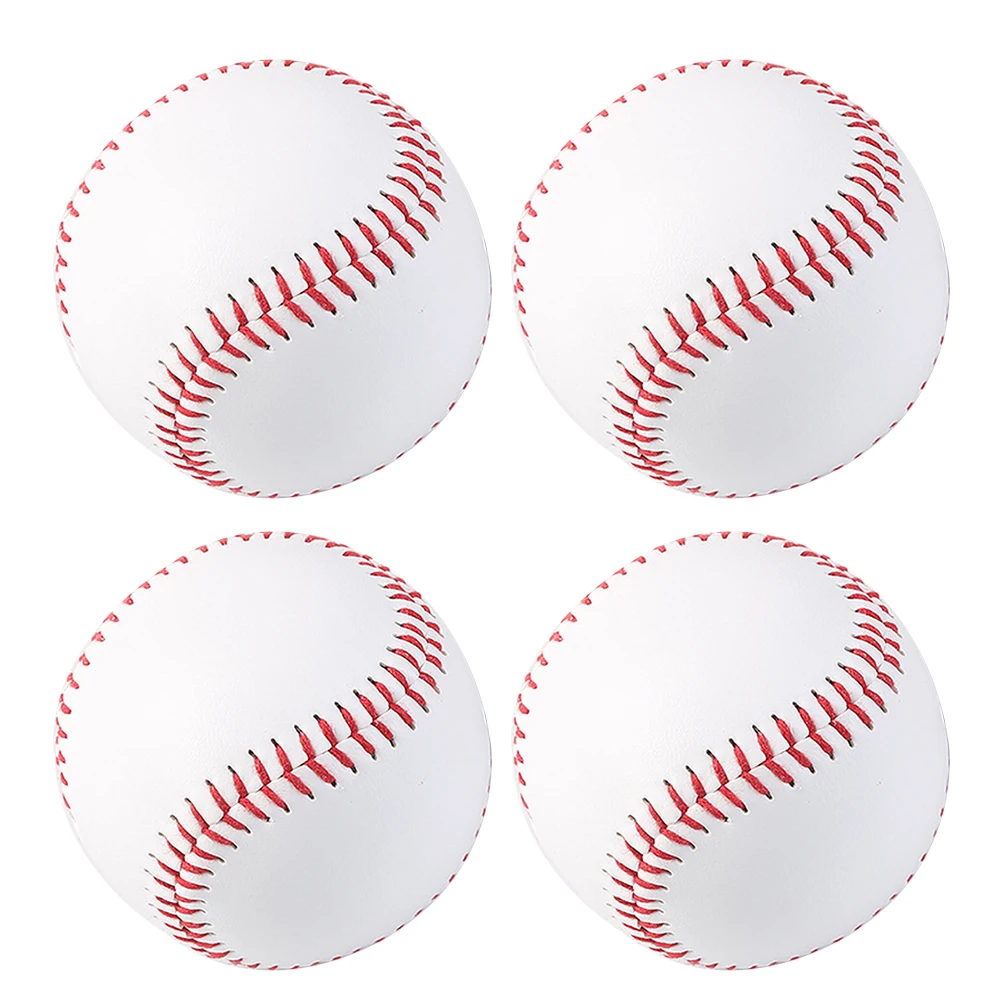 

4 pcs Training Throwing Baseball Sport Practice Ball Safe Durable Premium Material Ideal Gift Children Fun Outdoor Activities