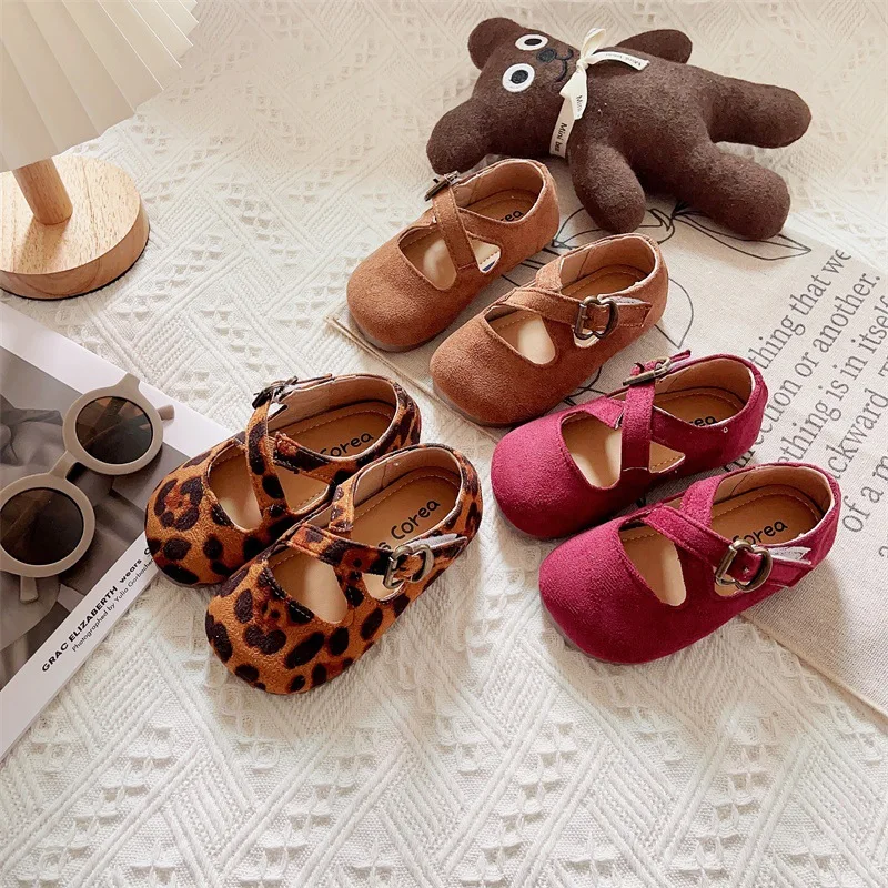 

Niñas Comfort Retro Girl Mary Jane Shoes 2025 Autumn New Kids Leather Shoe Simple Anti Slip Girl Casual Shoes Zapatos De Mujer