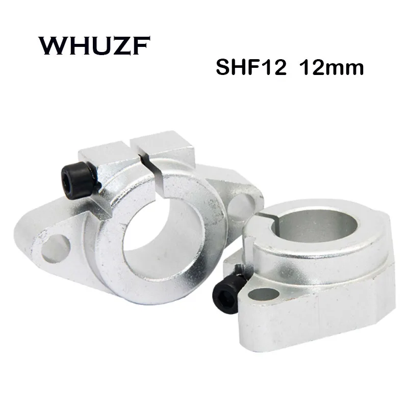 

Rodamientos 10 шт. SHF12 Опора вала подшипника для 12 мм линейного стержня Круглая опора вала Стол Diy Намотка 3D-принтера с ЧПУ Shape 베어링