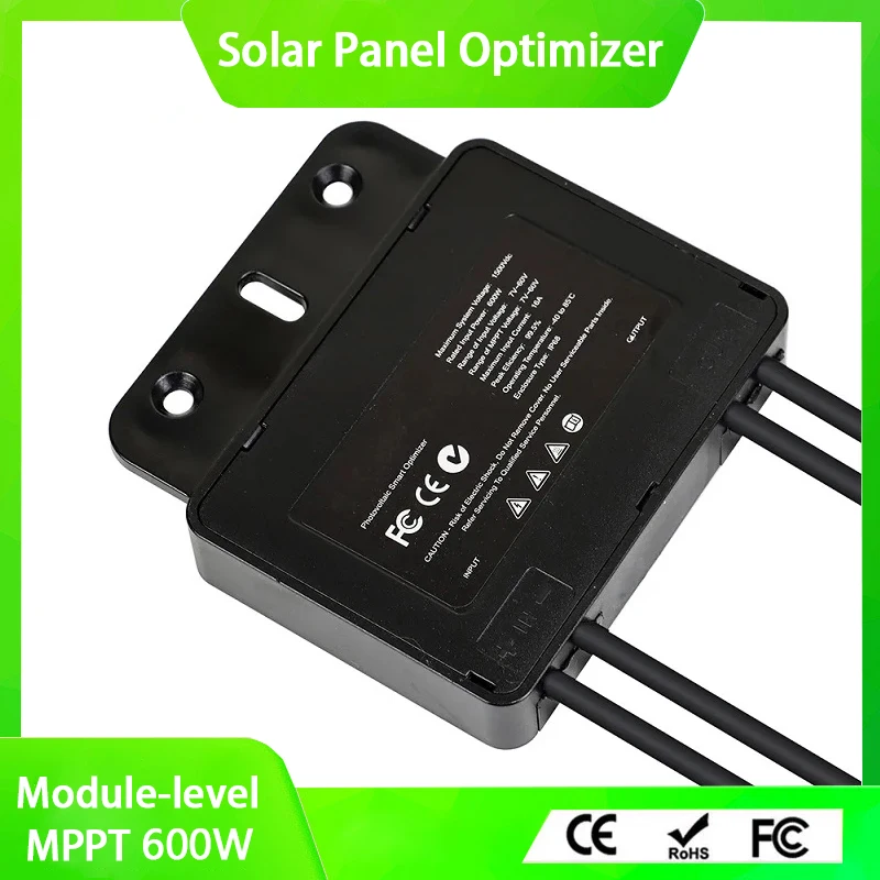 MPPT Power Optimizer 600W Power Optimizer Embedded module level PV function New solar optimizer 600W Optimizer