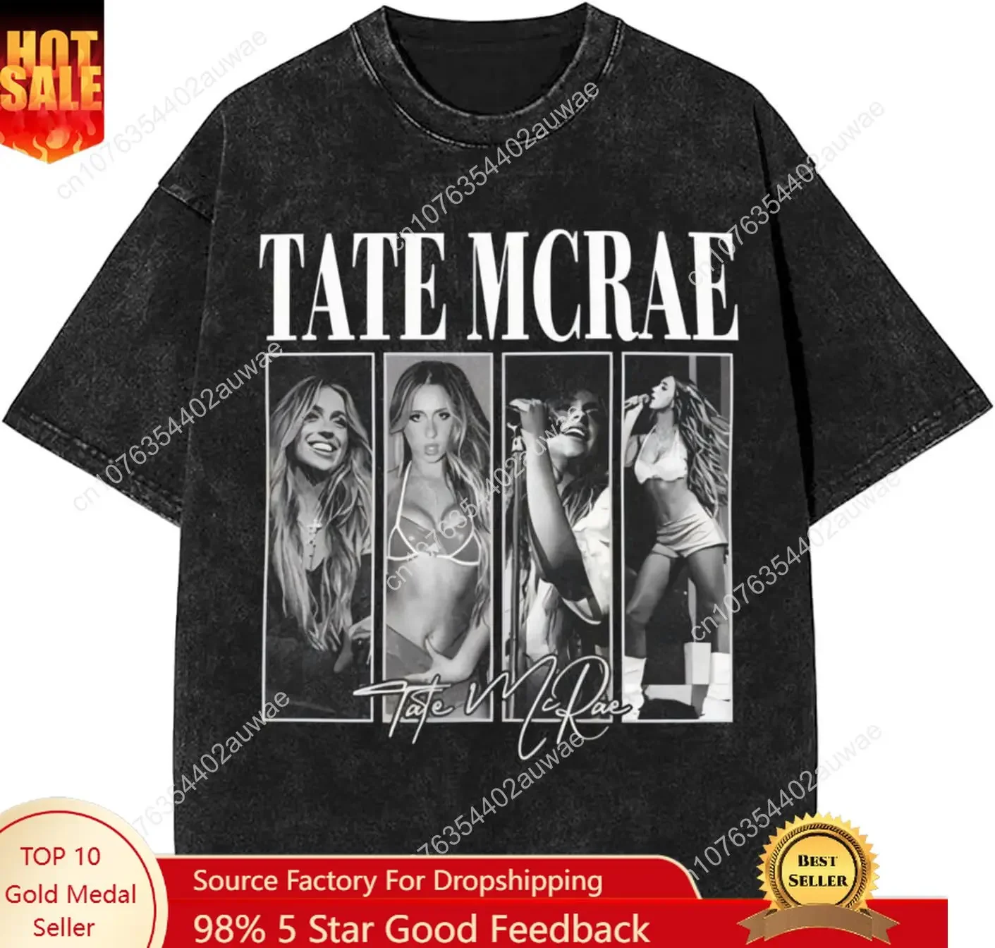 Tate McRae Singer Fashion Athletic Tops for Mens Vintage Oversize T-Shirts Funny Men Tees