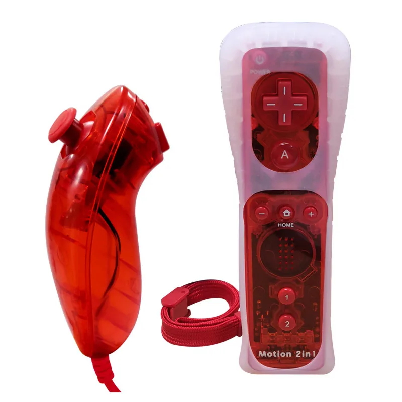 For Nintendo Wii remote And nunchuk Controller With Motion Plus