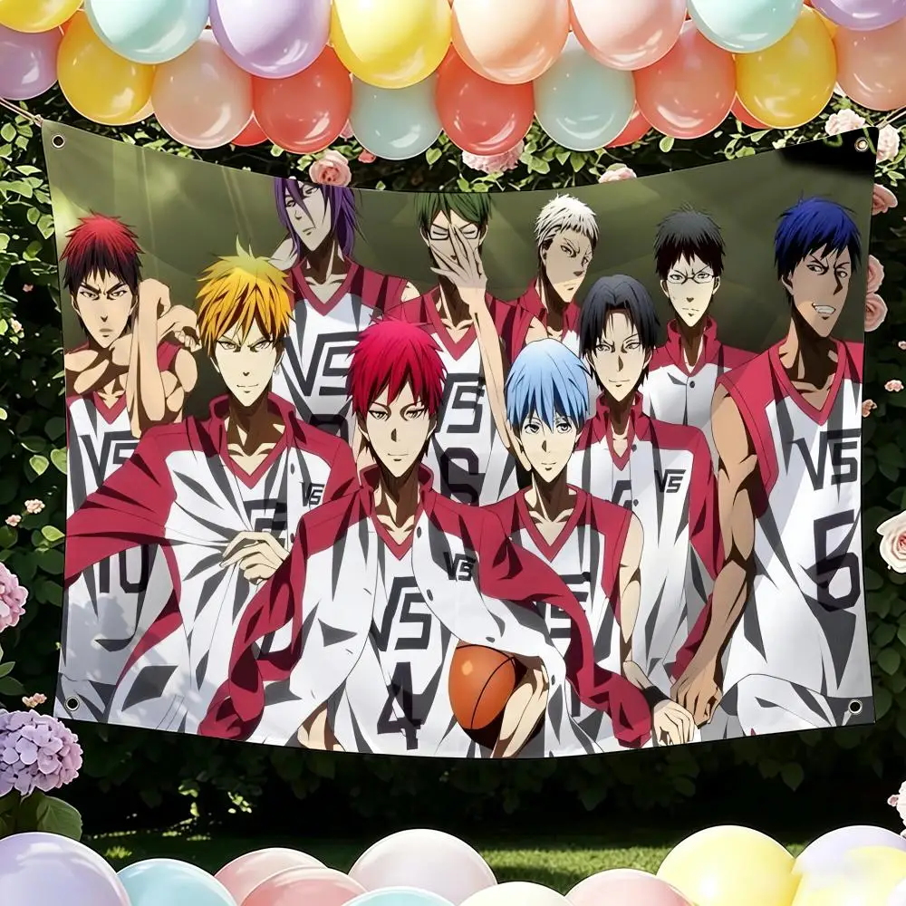 K-kuroko's B-basketball Anime Flags Flag Suitable For Party Club Outdoor Interior Wall Art Decoration Banner Gift