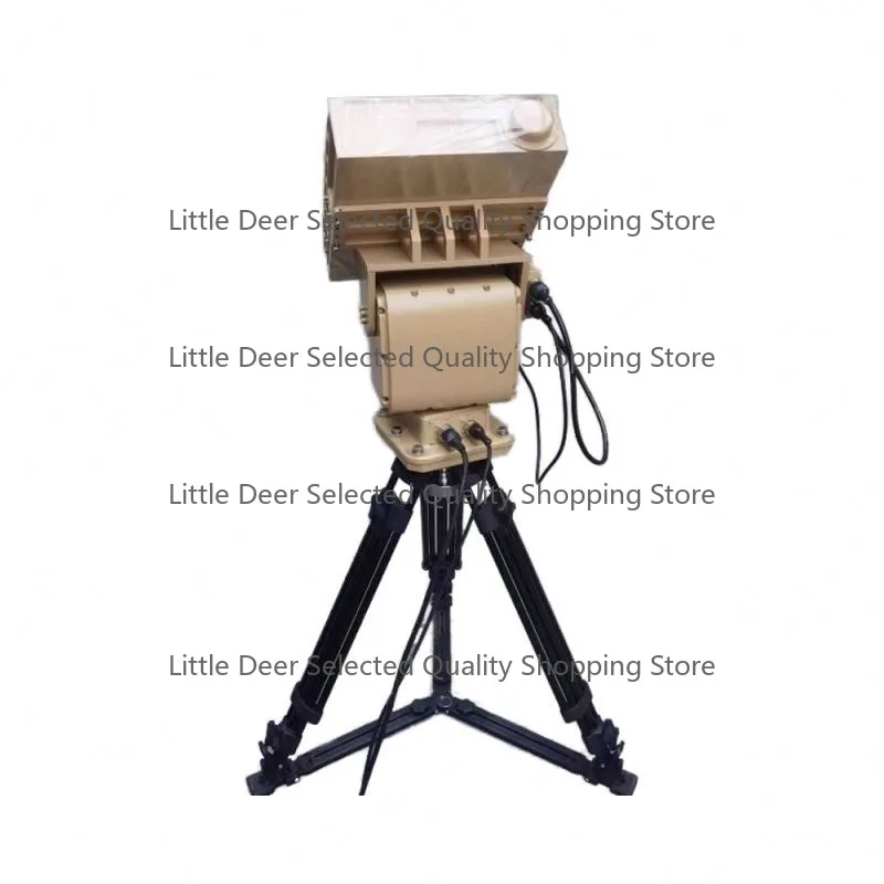 High Definition 4MP 52X Anti-Flight Camera System 10KM Waterproof  Thermal Roof Mount Vehicle with Remote Control