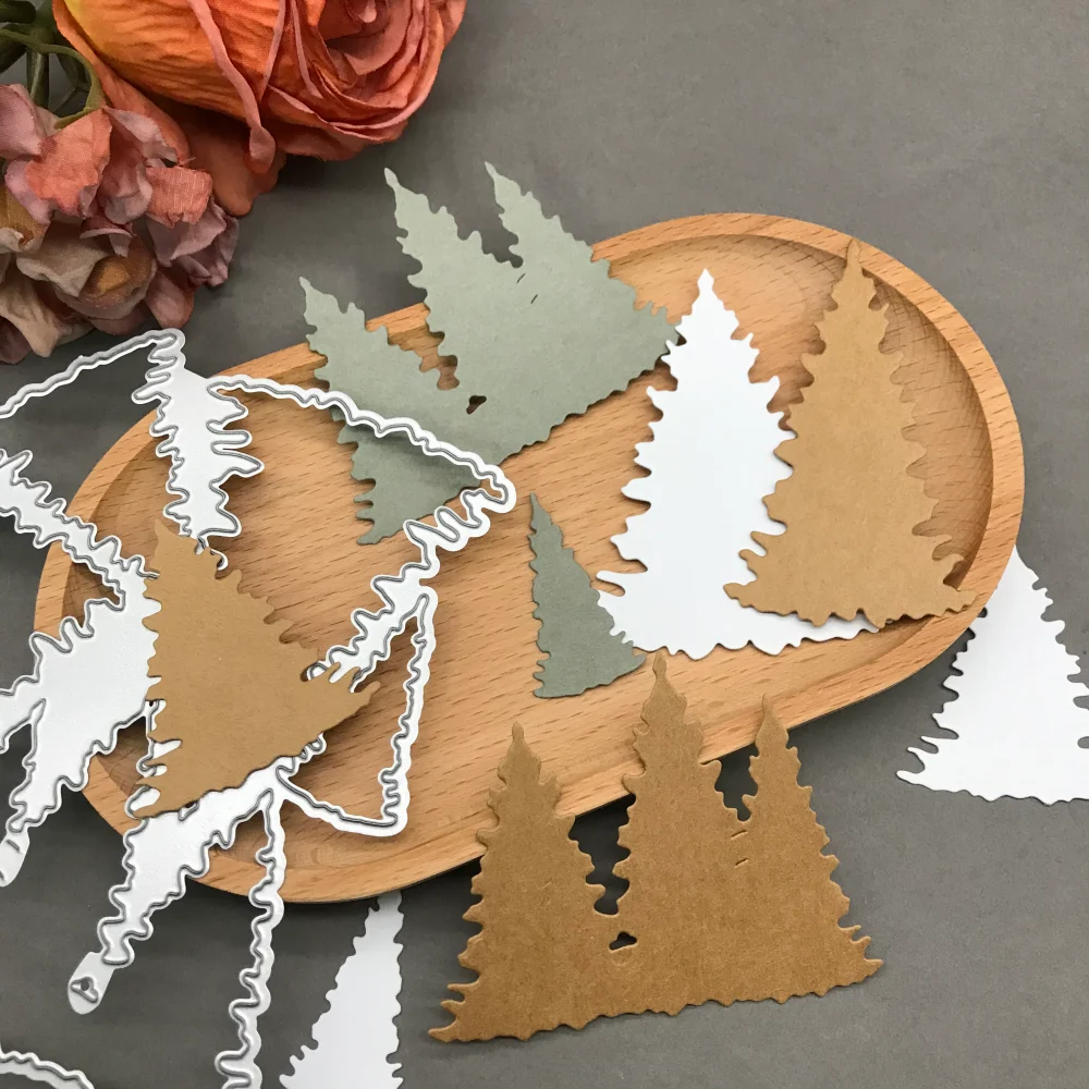 

Christmas tree decorations Metal Cutting Dies Stencils For DIY Scrapbooking Decorative Embossing Handcraft Die CutsTemplate