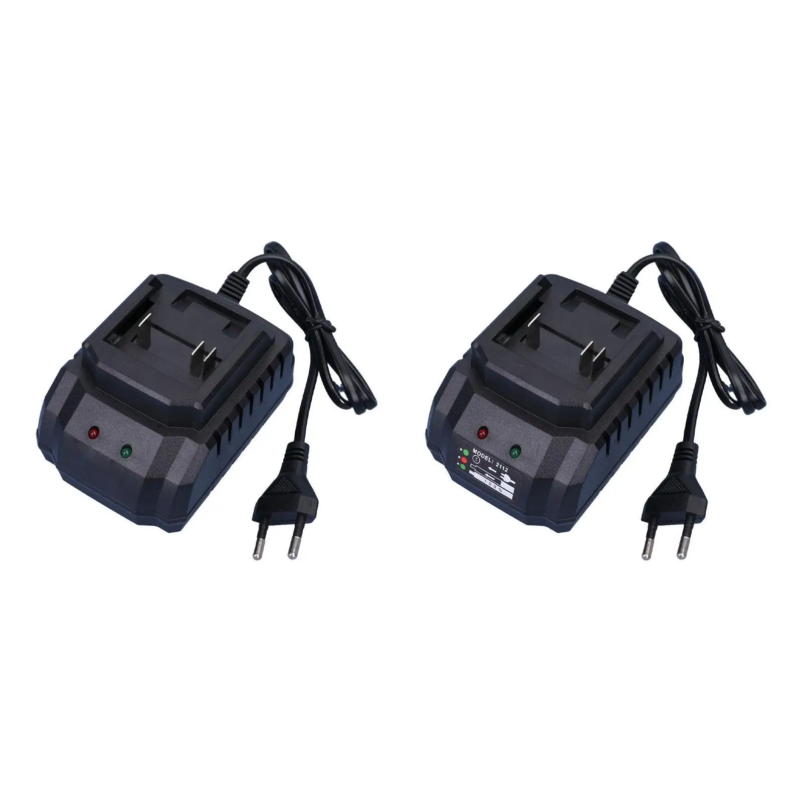 Power Tool Battery Charging Station Compact Universal Charger for Rechargeable Electric Wrench Home and Garden Machinery