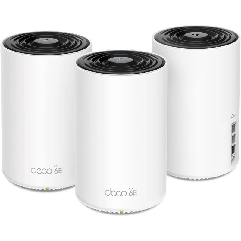 

Трехдиапазонная сетчатая система Wi-Fi 6E XE75 Pro AXE5400 — порт WAN/LAN 2,5G, крышка площадью до 7200 кв. футов, заменяет Wi-Fi-маршрутизатор и Ex