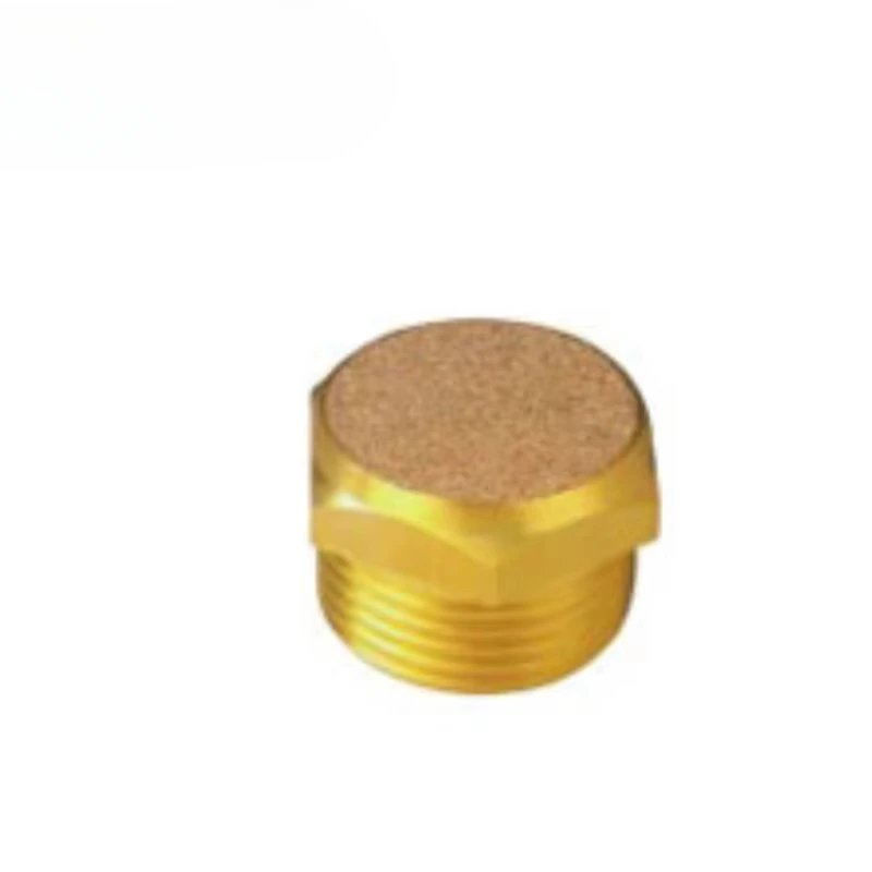 

V-10 NPPC brand brass muffler short type male thread 3/8
