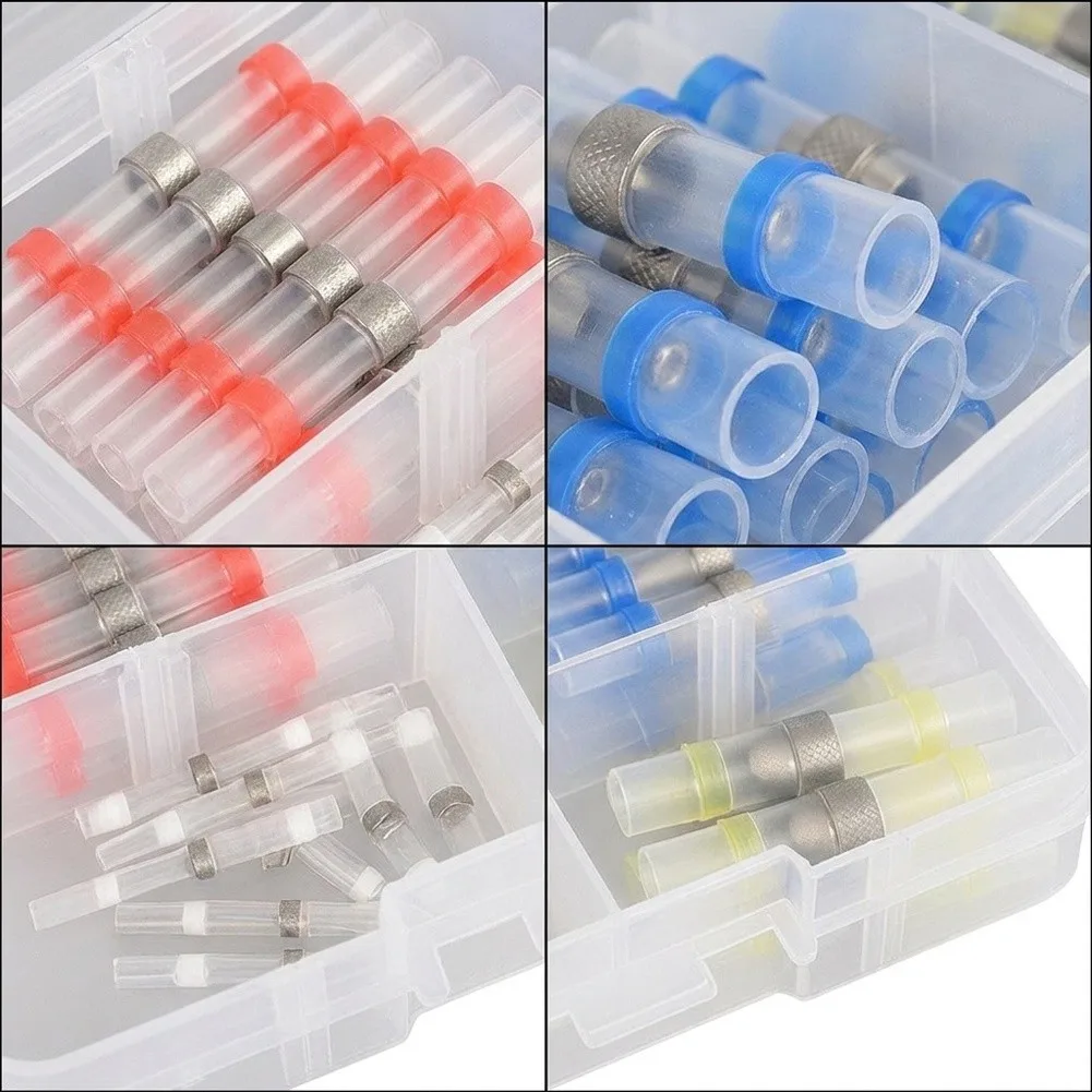 Marine Grade Terminals Solder Wire Connectors Dual-layer Protection Cross-linked Polyolefin For Harsh Environments