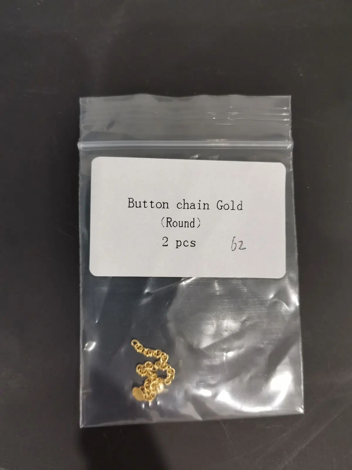 

2/10pcs Easyinsmile Dental Orthodontic Traction Button Chain Orthodontic Accessories Material Gold Plated Round Rectangular Base
