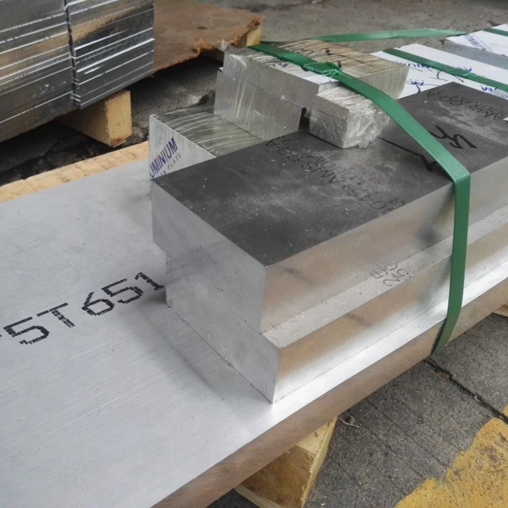 

6061 Aluminium plate 6mmx80mm length 250mm aluminum alloy oxidation thickness 6mm width 80mm customize cut metal work