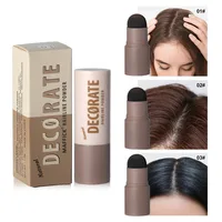 1 unidad de polvo esponjoso para el cabello, línea del cabello al instante, color negro, Rubio, cobertura de raíz, pinturas correctoras para el cabello, repara el relleno en la sombra, adelgazamiento marrón