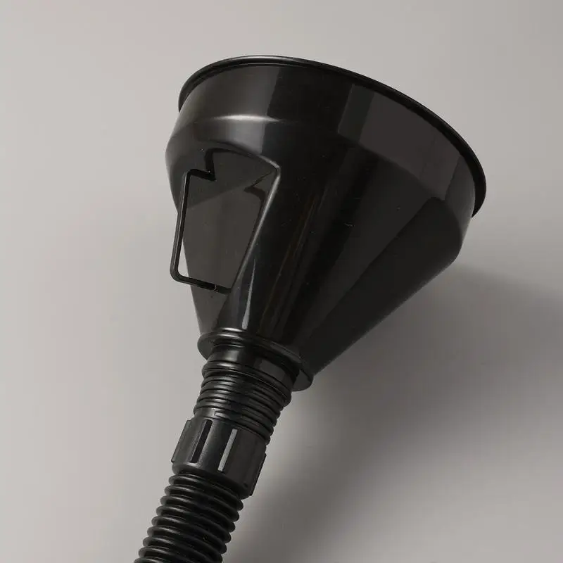 مجموعة مكونة من 3 قطع من قمع وقود السيارات المرن متعدد العيار، مجموعة قمع فوهة بلاستيكية طويلة للتزود بالوقود للسيارة والدراجات النارية #5