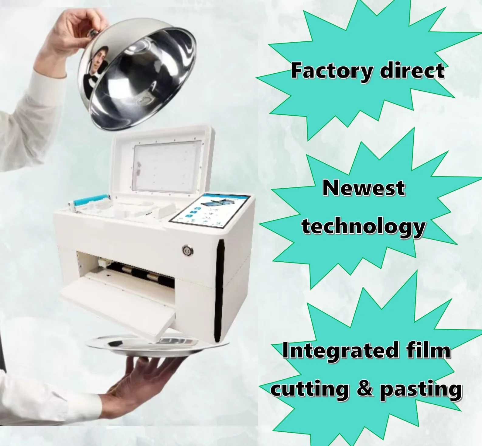 

Teneth Unlimited Smartphone Back Leather TPU Hydrogel Film Cutting Machine Plotter Screen Protector Cutting Machine