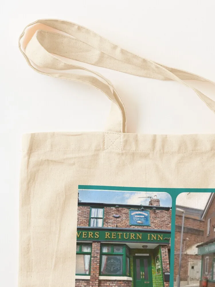 Corrie iconic buildings Tote Bag women bag university custom bags men