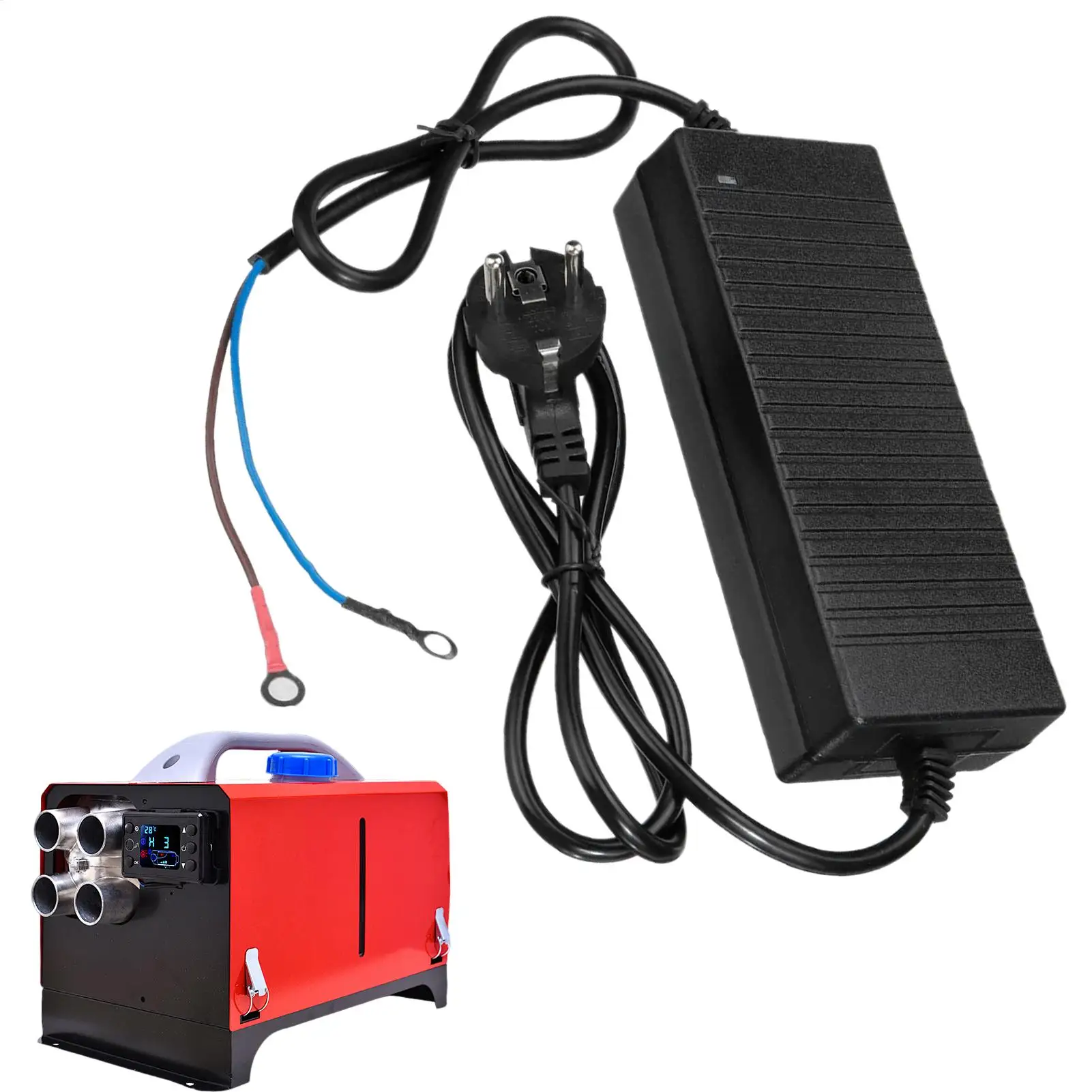 

Преобразователь 12 В в 110 В, 180 Вт, автомобильный трансформатор, подходит для 5 кВт/8 кВт RV, 12 В, источник электроэнергии для внутренней мастерской, автомобиля, гаража, улицы