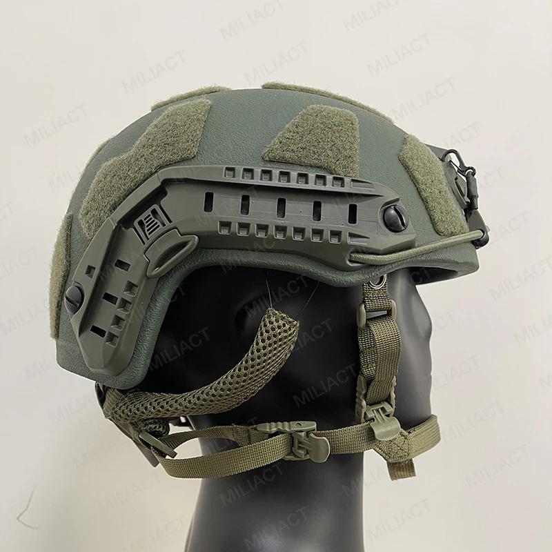 FAST Tactical Helmet UHMWPE NIJ IIIA helmet Outdoor Hunting high cut helmet with Wendy liner system