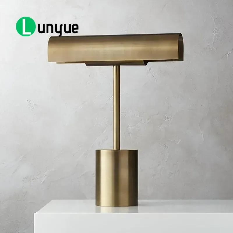 Nordic Modern LED Metal Desk Lamp High CRI 90 Table Light for Living Room Dining Room Home Decoration Ambient Lighting