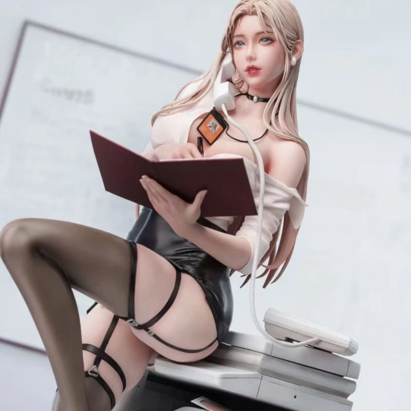 Cartoon dolls are sexy pure desire Wind spicy girl private secretary Anime around animation figure gift toy collection ornament