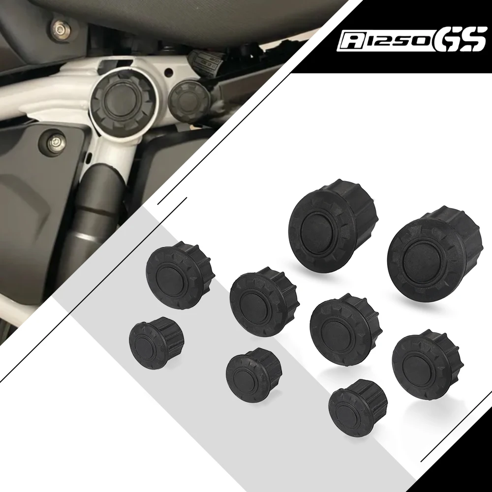

For BMW R1250 GS Accessories Frame Hole Caps Cover Plug R1200GS R 1200 GS LC Adventure ADV R1250GS R 1250 GS Adventure 2014-2025
