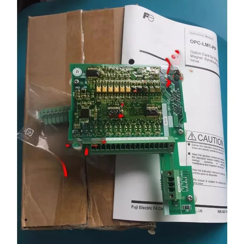 Parts are suitable for new original packaging Fuji inverter synchronization card OPC-LM1-PP speed measurement card