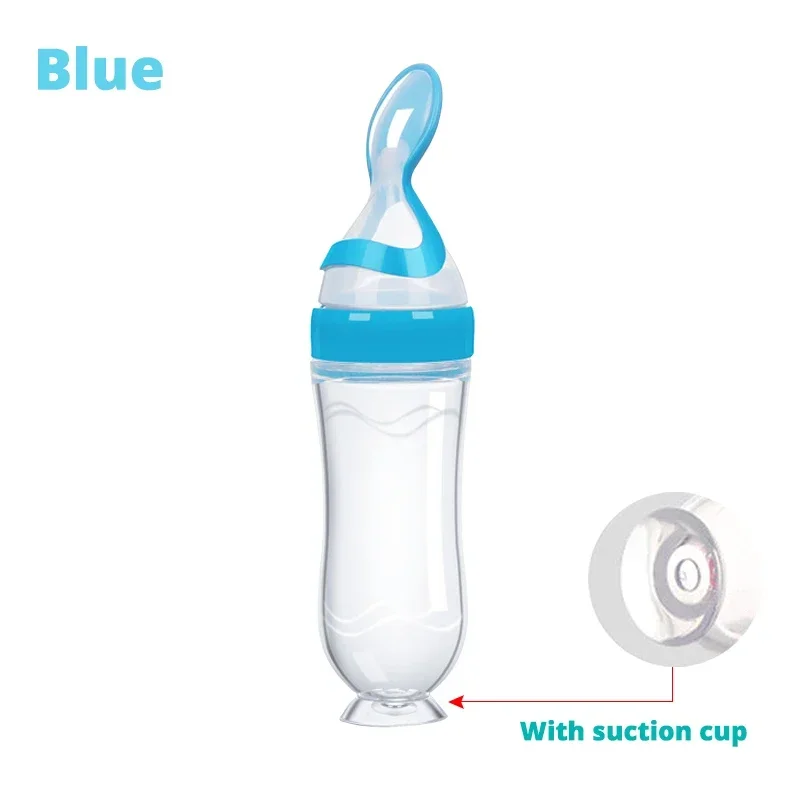 Baby Feeding Bottle Spoon Milk Bottle Baby Training Feeder Food Supplement Food feed Spoon baby gadgets BPA Free