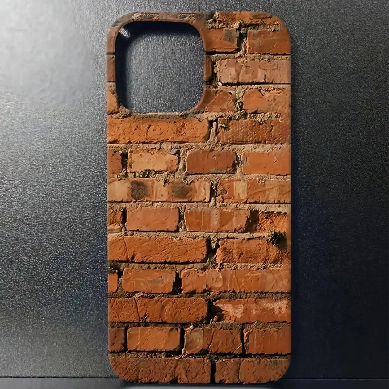 

Brick Wall Texture Aesthetic Hard Phone Case for iPhone 16 15 11 14 Pro Max Industrial Grunge Shockproof Slim Protective Cover