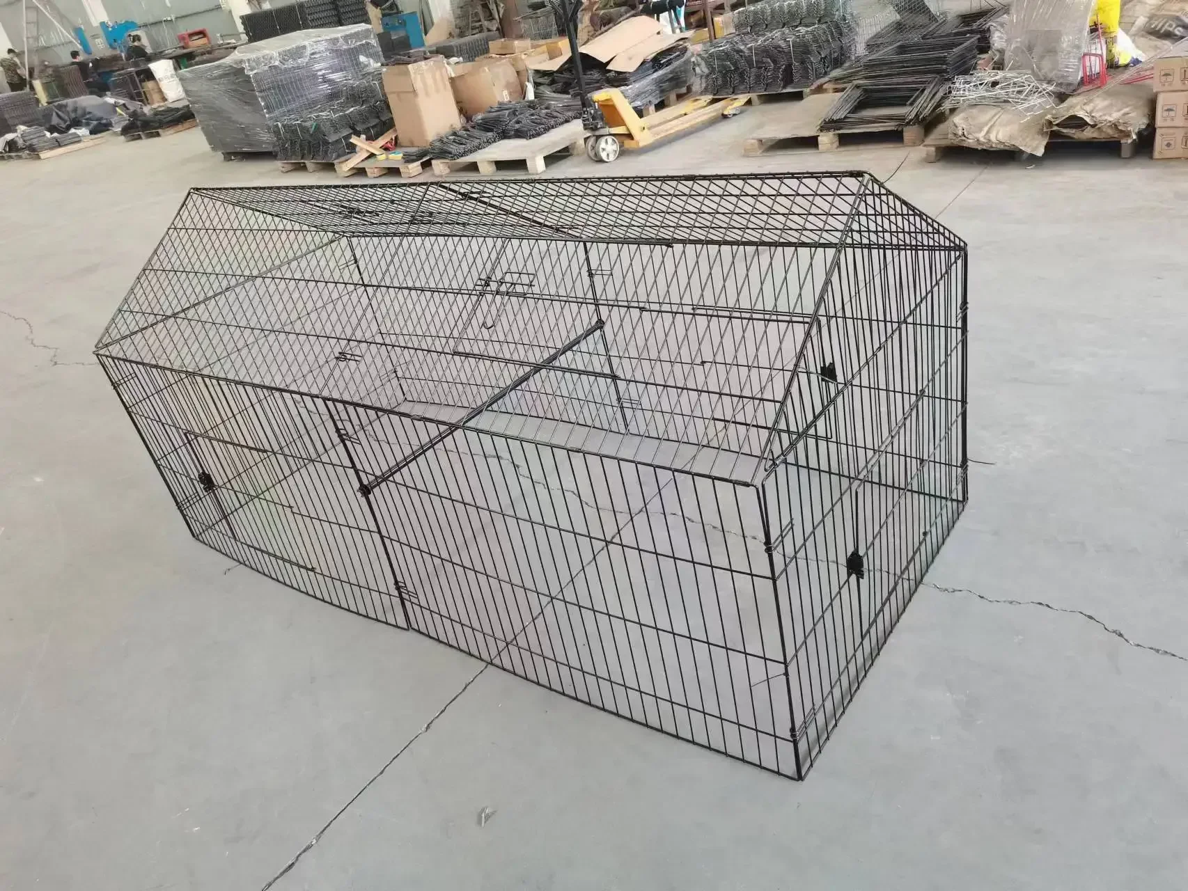 Collapsible Foldable Chicken Cage Gamefowl Rooster Show Cage