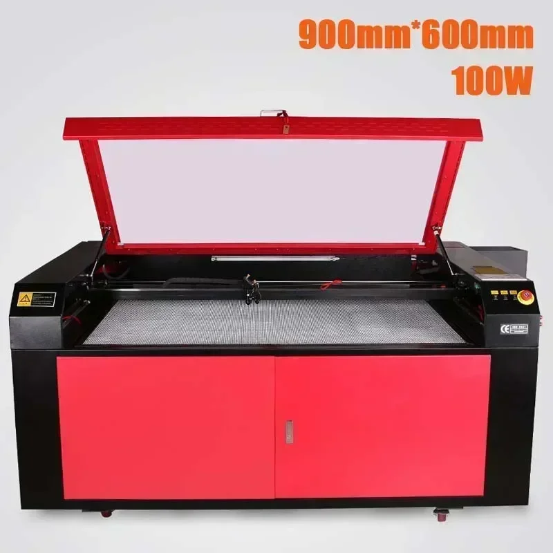 VEVOR CO2 Ruida Laser Engraver Laser Machine Engraving Cutter  60-130W CNC Cutter  Laser Woodworking Tools With Color Screen