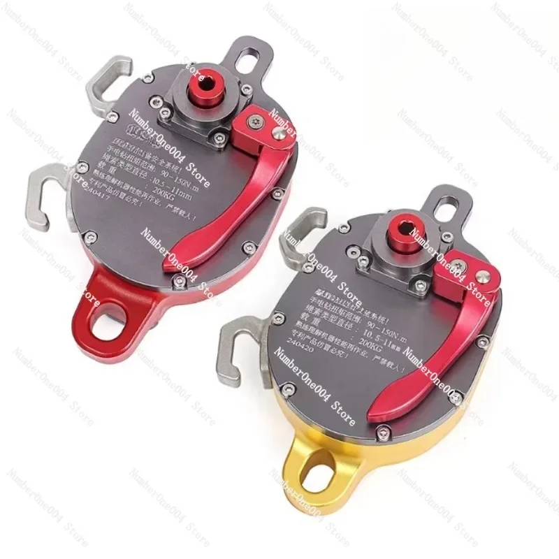 

200Kg Load CCD/CCR Aerial Work Electric Lift, Electric Drill Driven Pulley Descender Raiser, Dual Force System, Max Pull 510kg