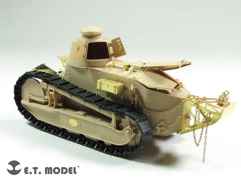 ET Model 1/35 E35-199 French FT-17 Light Tank(Cast Turret) For Meng TS-008