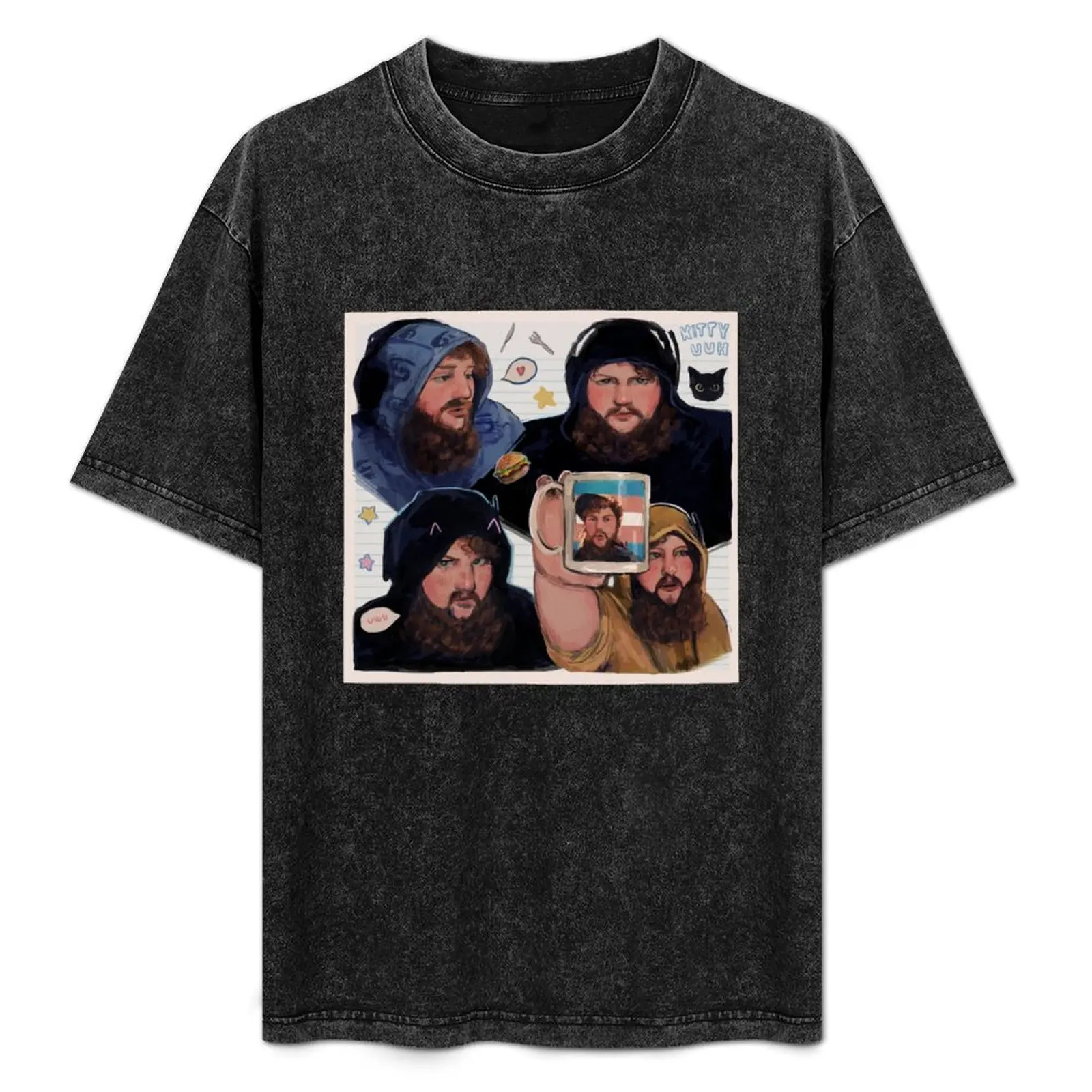 

Caseoh T-Shirt Casual Graphic Print Tee