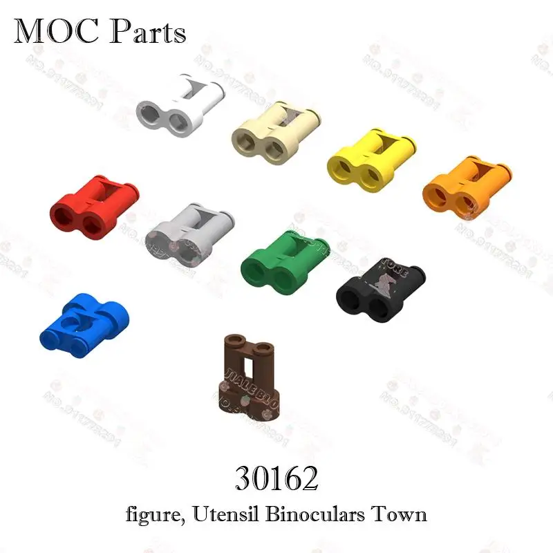 10PCS MOC Parts 30162 Utensil Binoculars Town Building Blocks Creative DIY Figure Accessories Assemble Bricks Toys For Kids Gift