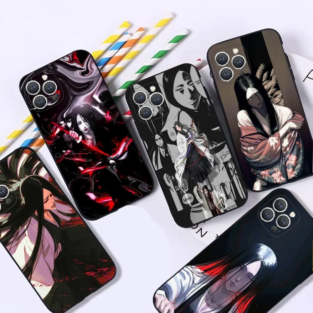 

Retsu U-Unohana Phone Case For iPhone 16,15,14,13,12,Pro,Max,11,7,8,Plus,XR,XS Max Shockproof Silicone Soft Shell