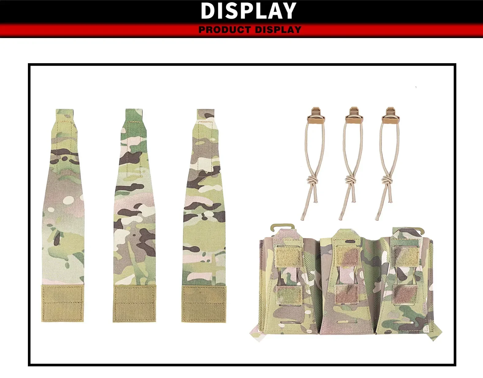 Tactical Pouch Universal M4 Panel For 6094 G3v2 Lbt Style 6910a Airsoft 5.56 7.62 5.45 Bag Hunting Accessories Outdoor