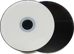 Wholesale 100% Authentic 5 Blank Black and White Printable 700 MB CD-R Discs