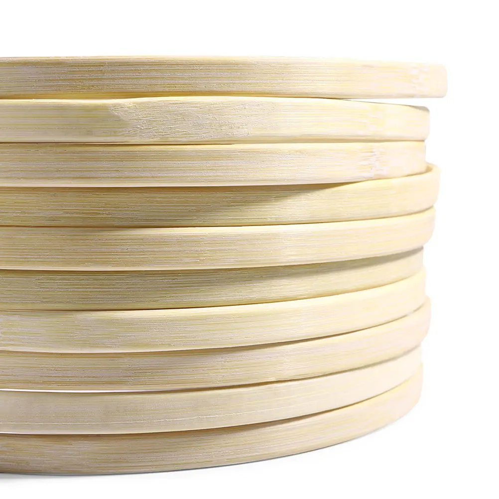 

13Pcs 23cm Bamboo Rings for DIY Dreamcatcher Wedding Decor Craft Supplies Embroidery Frames Handwork Projects