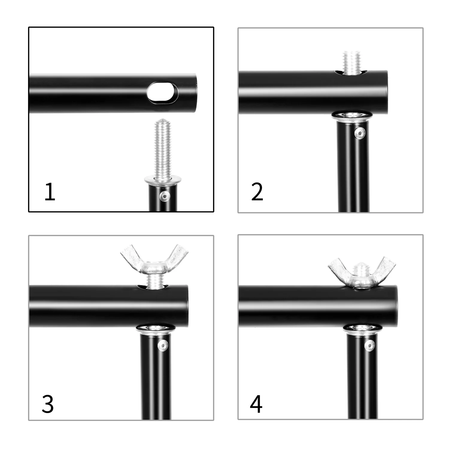 Système de Support de Photographie avec Trépied Réglable, Analyste de Studio Photo, Écran Vert, Cadre de Fond