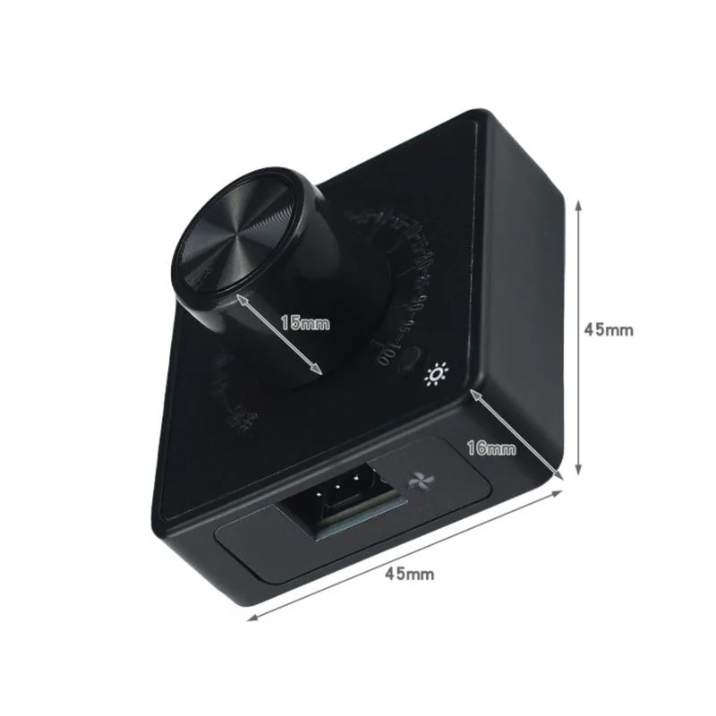 Fan Governor Speed Controller PD QC Fast Charging USB TYPE-C DC5521 24/12/5V DIY Watercooling Cooler