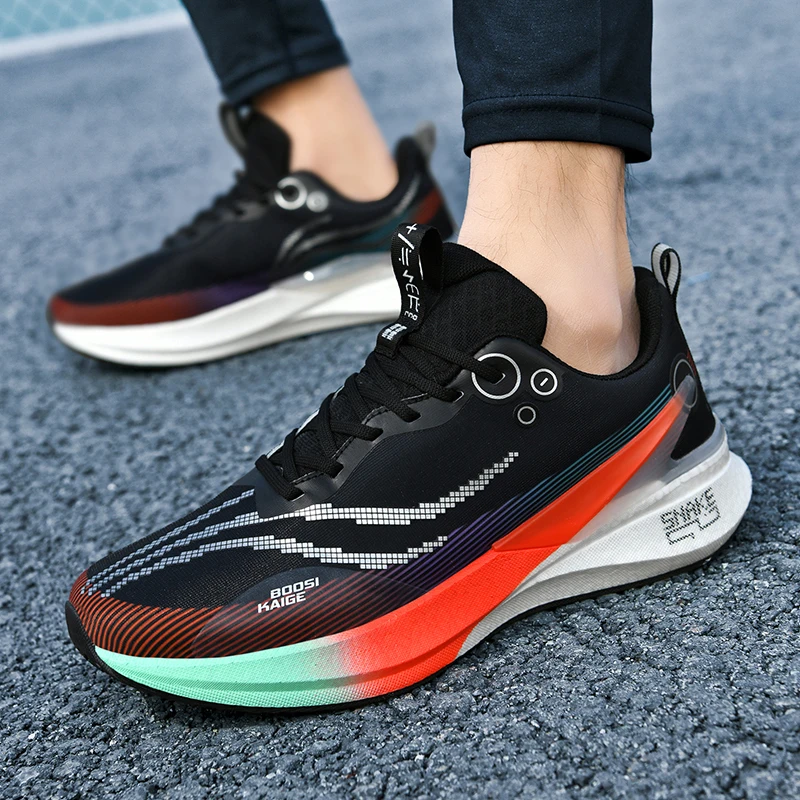 عام الثعبان/الأرنب الأحمر 8Pro أحذية الجري المصنوعة من الكربون طالب جديد طفل كبير المهنية سباق الطيران الكهربائية 5 spo