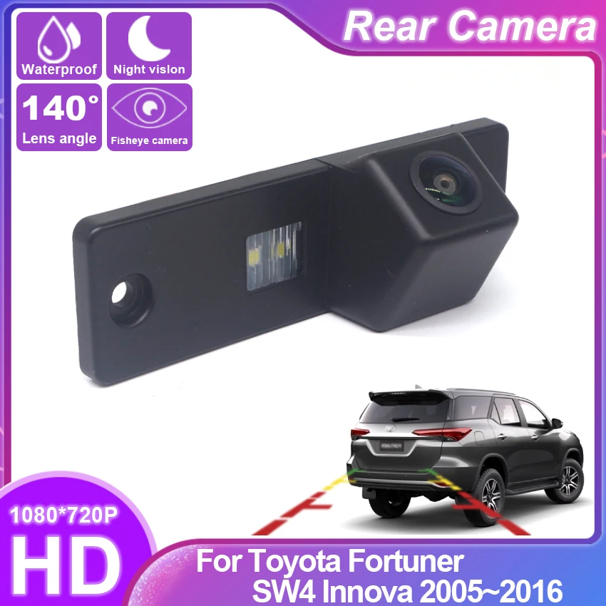 Rear Camera For Toyota Fortuner SW4 Innova 2005~2013 2014 2015 2016 HD Night Vision CCD rear view camera license plate camera